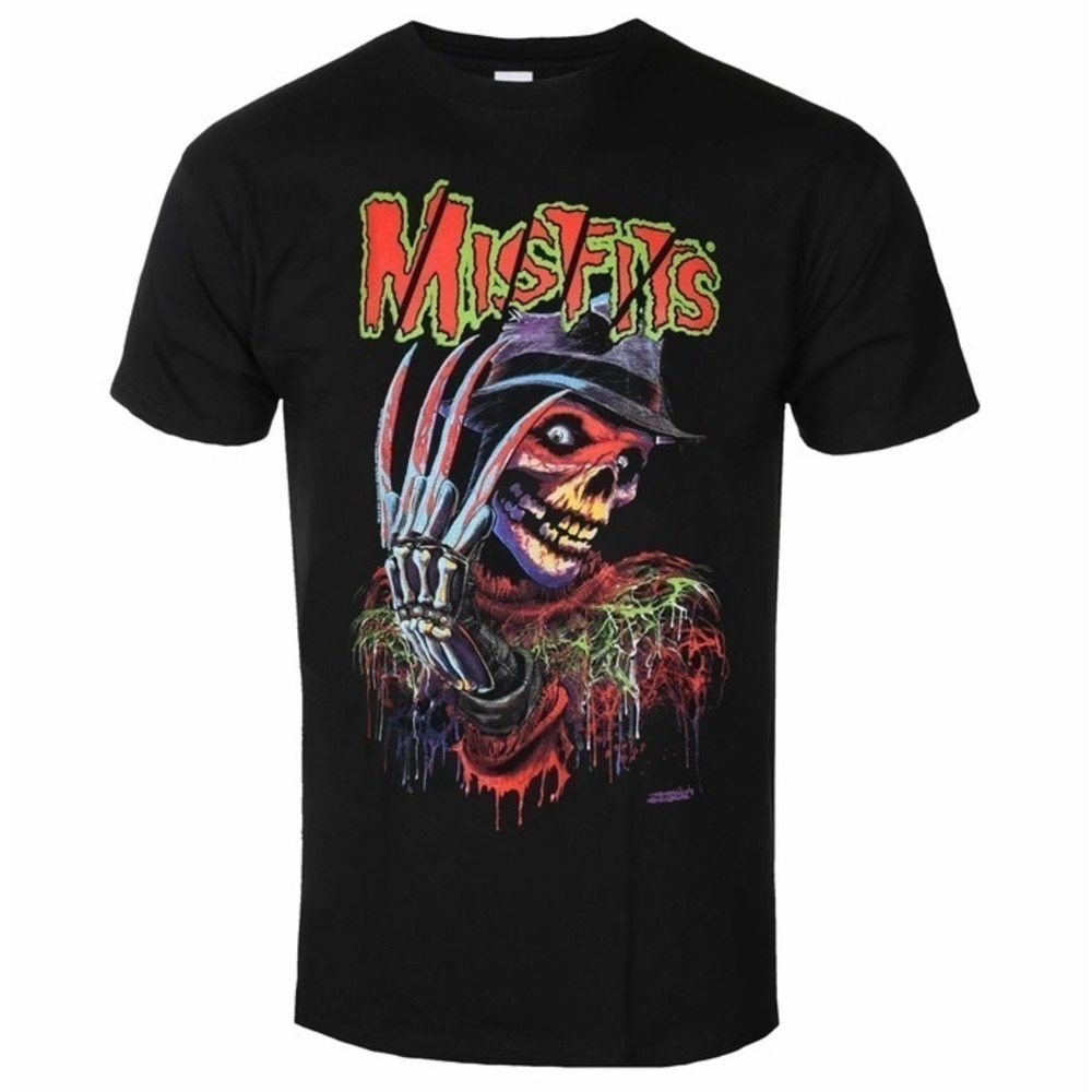 Misfits Nightmare Fiend Horror Punk Rock Band Fan T-Shirt